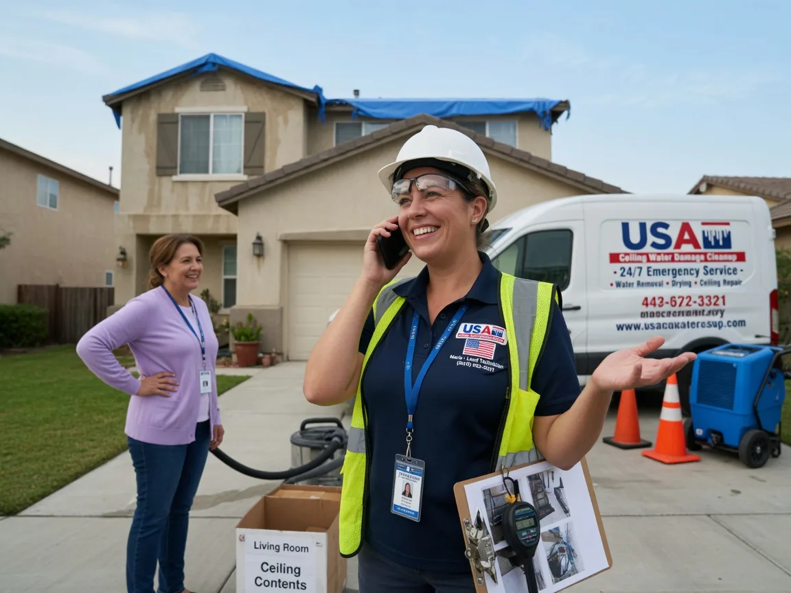 Ceiling Water Damage Restoration Saint Augustine, IL FAQs